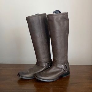 Frye Phillip Harness Tall Boots